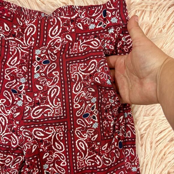 Women’s Small Red Palazzo Pants - Picture 2 of 4